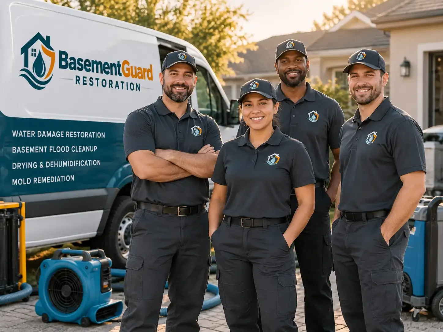 Basement Water Damage Restoration company in Hurley, SD